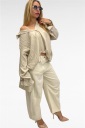 blusa arricciata sul fondo morning